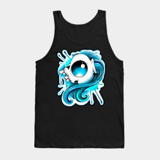 Aquarius skull Tank Top